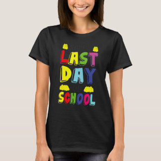 T-shirt Joyeux Dernier Jour D'École 1