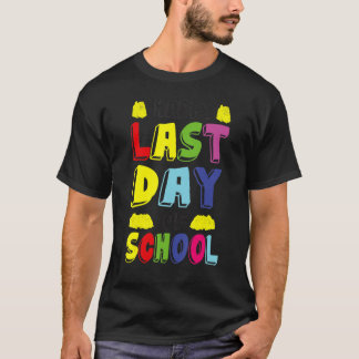 T-shirt Joyeux Dernier Jour D'École 1