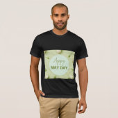T-shirt Joyeux design de mai (Devant entier)