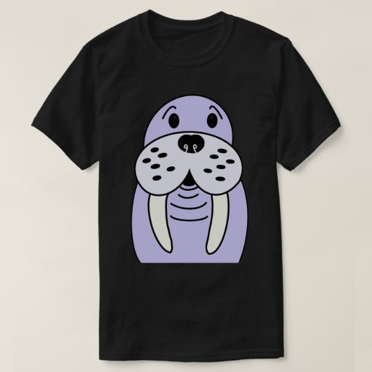T-shirt Joyeux dessin de Walrus (Design devant)
