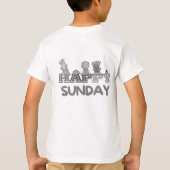 T-shirt Joyeux dimanche (Dos)