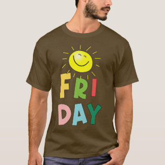 T-shirt Joyeux dimanche ensoleillé
