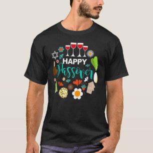 T-shirt Joyeux dîner de Seder de repas de Pâques 2
