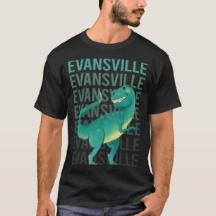 T-shirt Joyeux Dinosaur Evansville