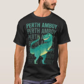 T-shirt Joyeux Dinosaur Perth Amboy (Devant)