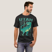T-shirt Joyeux Dinosaur Utah (Devant entier)