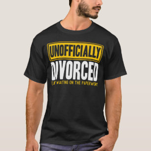T-shirt Joyeux Divorce Party officieusement Divorcé Paperw