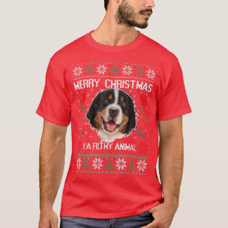 T-shirt Joyeux Dogmas Australian Shepherd Chien de Noël Ug