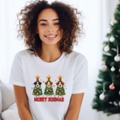 T-shirt Joyeux Dogmas Noël Drôle féminin
