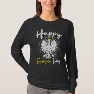 T-shirt Joyeux Dyngus Day Polska White Eagle présent