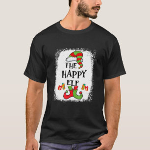 T-shirt Joyeux elfe jumeler famille drôle fête de Noël Pa