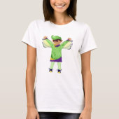 T-shirt Joyeux Elfe Vert (Devant)