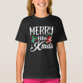 T-shirt Joyeux elfin Xmas (Devant)