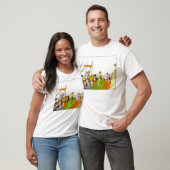 T-shirt Joyeux elle va (Unisexe)