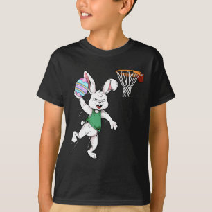 T-shirt Joyeux enfants de Pâques garçons Bunny Dunk Bysket