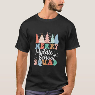 T-shirt Joyeux Enseignant d'équipe du collège 7e année Ch