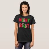 T-shirt Joyeux enseignant Étudiants brillants Éclair Ensei (Devant entier)