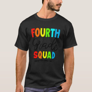 T-shirt Joyeux Escadron de 4e année du premier jour de ret