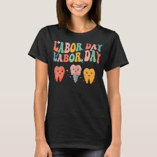 T-shirt Joyeux Escouade Dentiste de la Fête du Travail Den