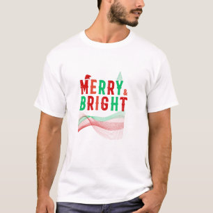 T-shirt Joyeux et bon Noël   Festive