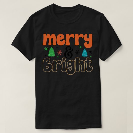 T-shirt Joyeux et brille 1 (Design devant)