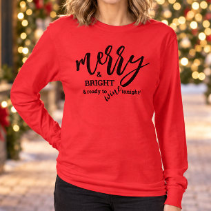 T-shirt Joyeux et Lumineux Noël