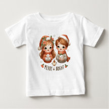 T-shirt Joyeux et lumineux pour enfants