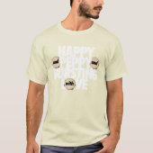 T-shirt Joyeux et pavot (Devant)