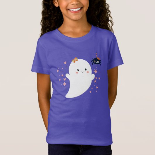 T-Shirt Joyeux Fantôme Halloween (Devant)