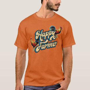 T-shirt Joyeux fermier au coq