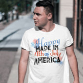 T-shirt Joyeux feu d'artifice 4 juillet Amérique