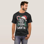 T-shirt Joyeux Fish Noël (Devant entier)