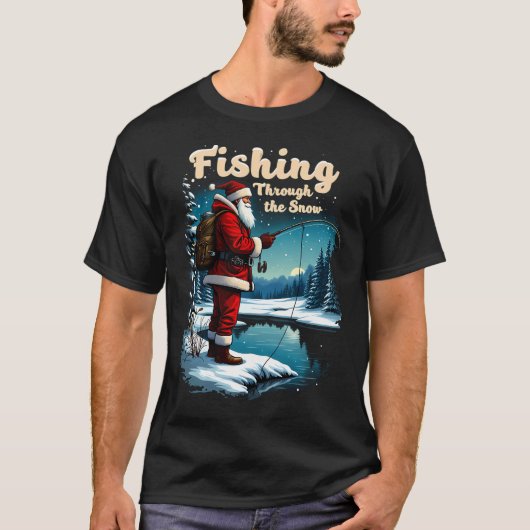 T-shirt Joyeux Fish Noël (Devant)
