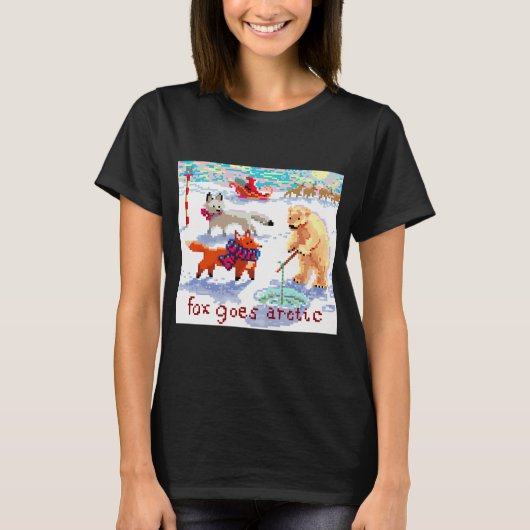 T-shirt Joyeux Fish Noël (Devant)