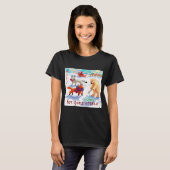 T-shirt Joyeux Fish Noël (Devant entier)