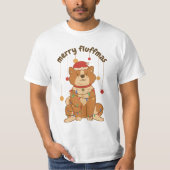 T-shirt Joyeux Fluffmas (Devant)