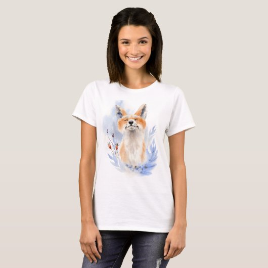 T-shirt Joyeux Foxmas (Devant entier)