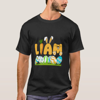 T-shirt Joyeux garçons de Pâques Hommes Nom Personnalisé L