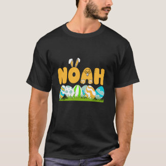 T-shirt Joyeux garçons de Pâques Hommes Nom personnalisé N