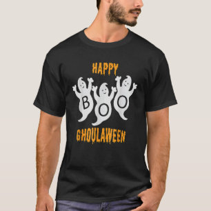 T-shirt Joyeux Ghoulaween Halloween mignonette Ghosts Trio