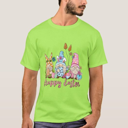 T-shirt Joyeux Gnomes de Pâques (Devant)