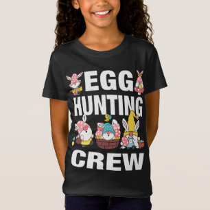 T-Shirt Joyeux Gnomes de Pâques avec des oreilles de lapin