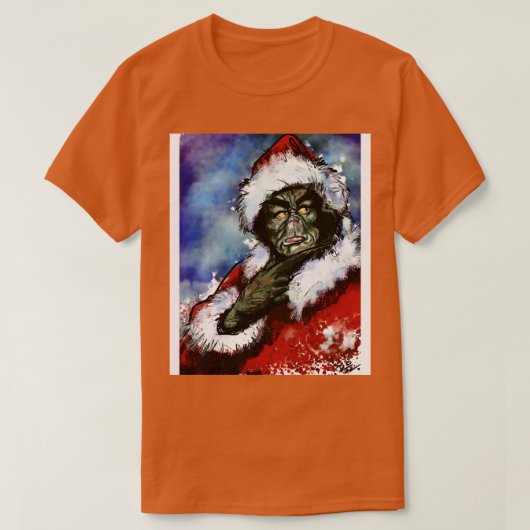 T-shirt Joyeux Grinchmas (Design devant)