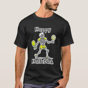 T-shirt Joyeux Hallodink   Halloween et jeu de mots sur Pi