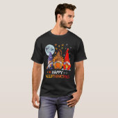 T-shirt Joyeux Hallothanksmas Gnomes Halloween Thanksgivin (Devant entier)