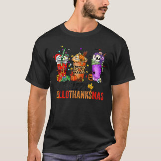 T-shirt Joyeux hallothanksmas Halloween Action de grâce Ch
