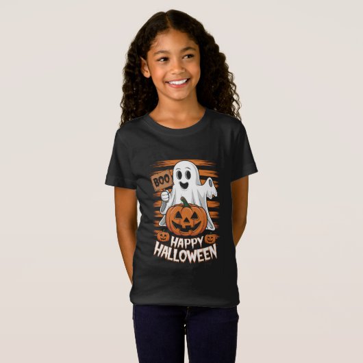 T-Shirt Joyeux Halloween (Devant entier)