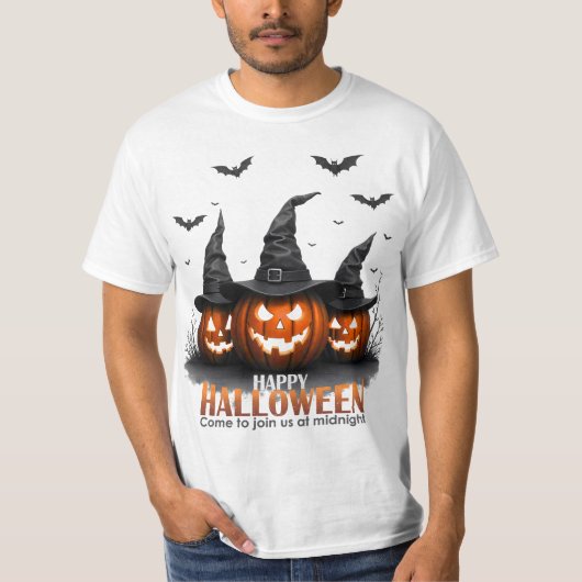 T-shirt Joyeux Halloween (Devant)