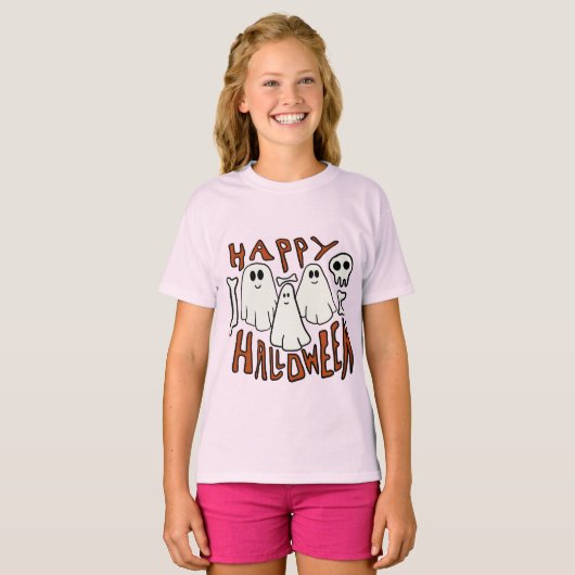 T-shirt Joyeux Halloween (Devant entier)