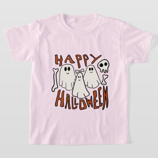 T-shirt Joyeux Halloween (Poser)